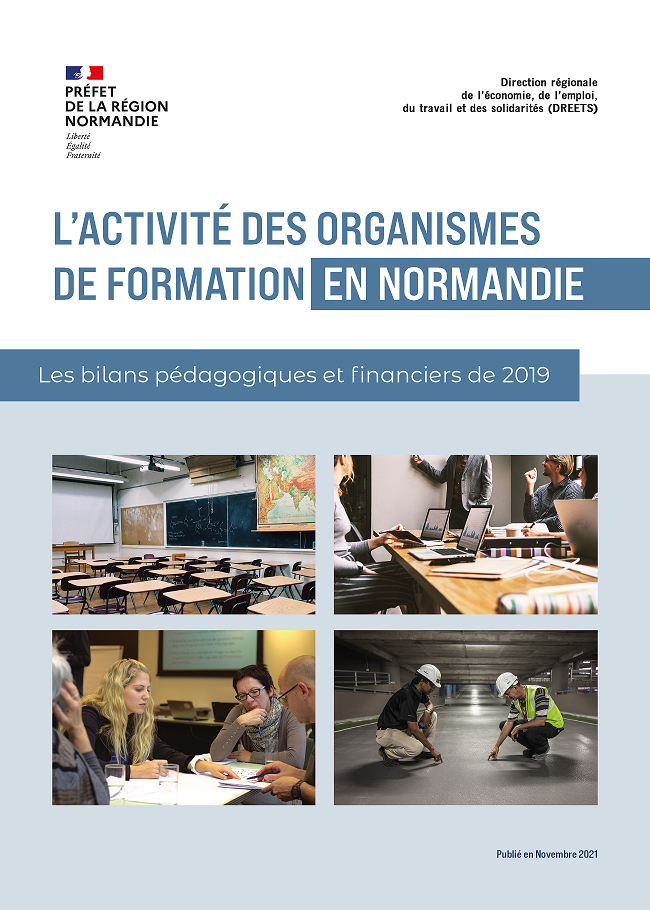 2110 0084 dreets normandie mise en page activite des organismes de formations en normandie v2 Page 01