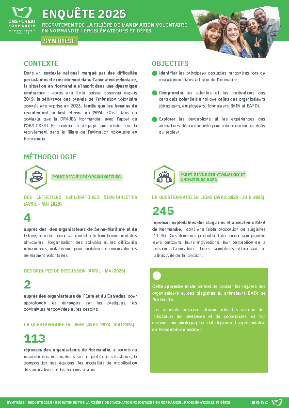 IMG Synthese Enquete 2025 Recrutement de la filiere Page 1