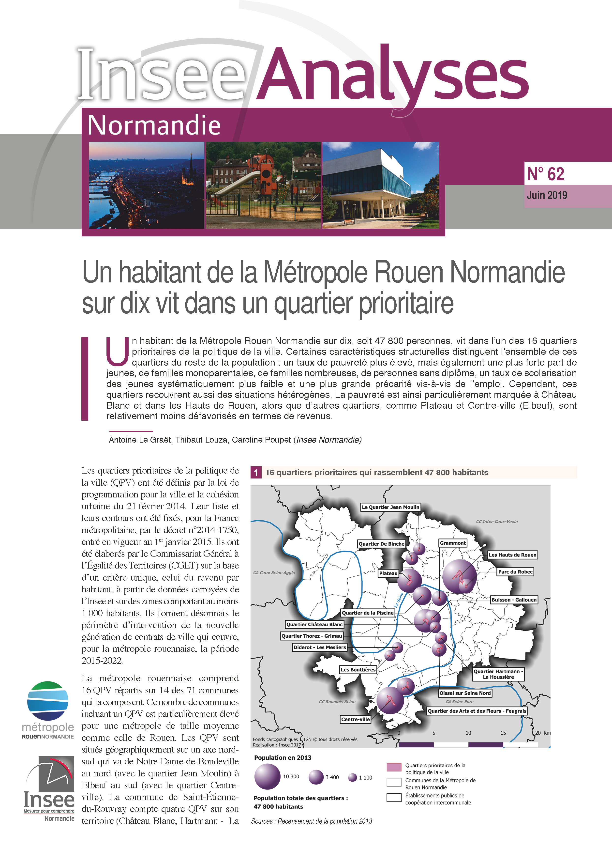 InseeAnalyse HabitantMetropoleRouenVitQuartierPrioritaire