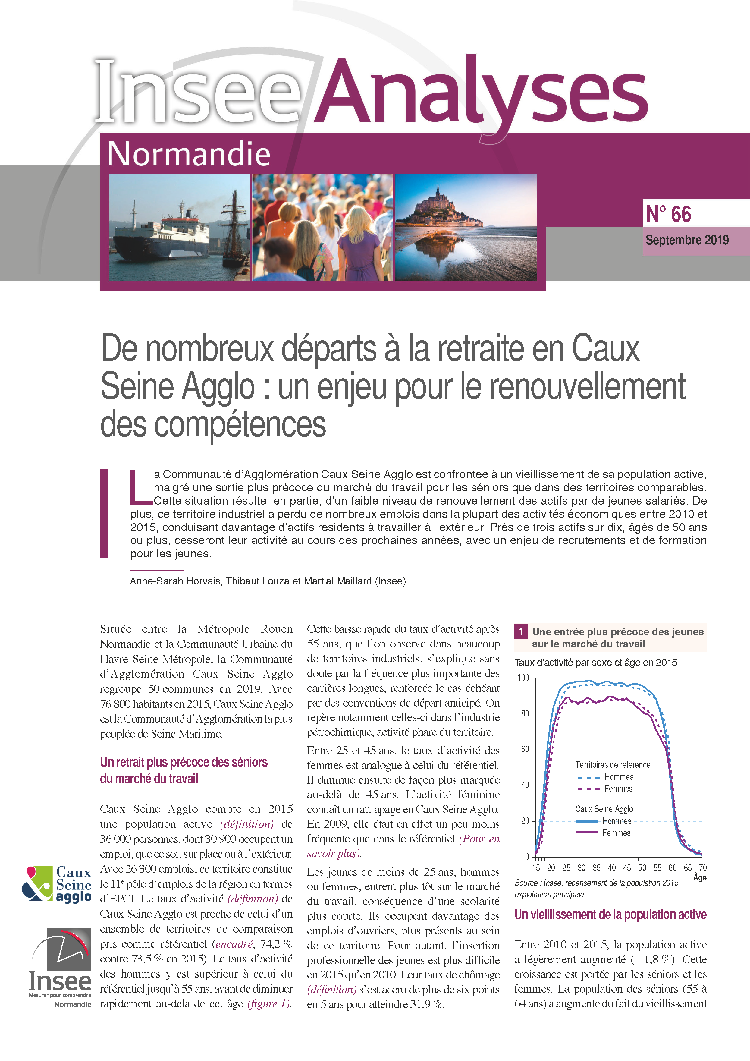 InseeAnalyses Sept CauxSeineAgglo Page 1