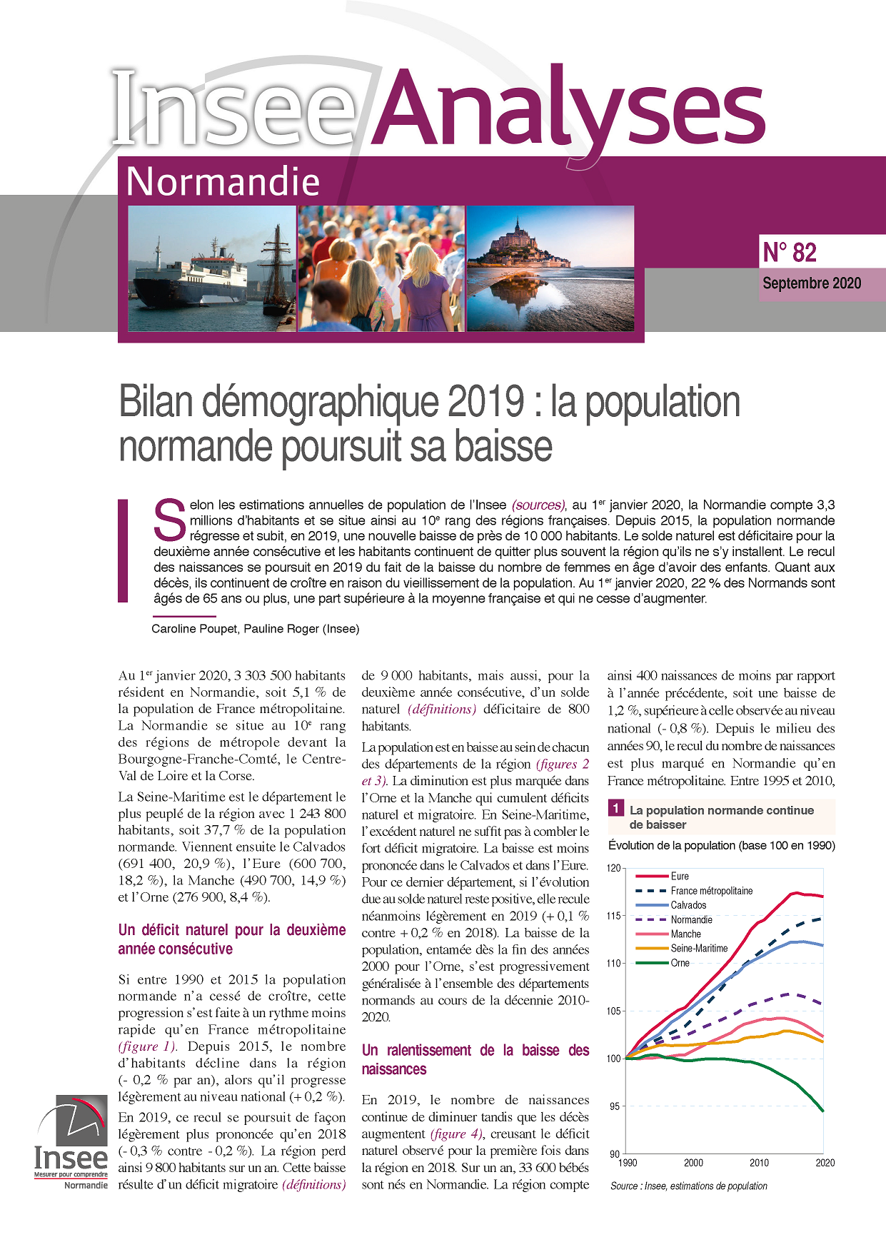 Insee Analyse Bilandemog n82 Sep2020 Page 1
