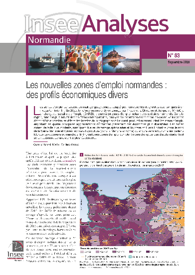Insee Analyse NouvellesZonesEmploiNormandes Sep2020 Page 1