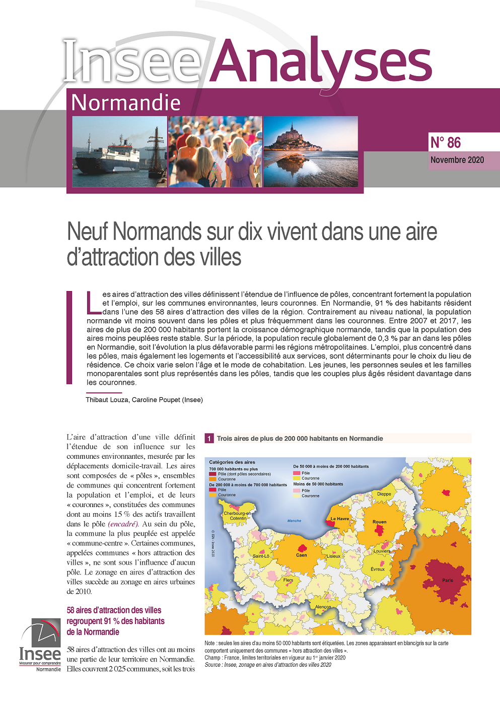 Insee Analyse n86novembre2020 Page 1