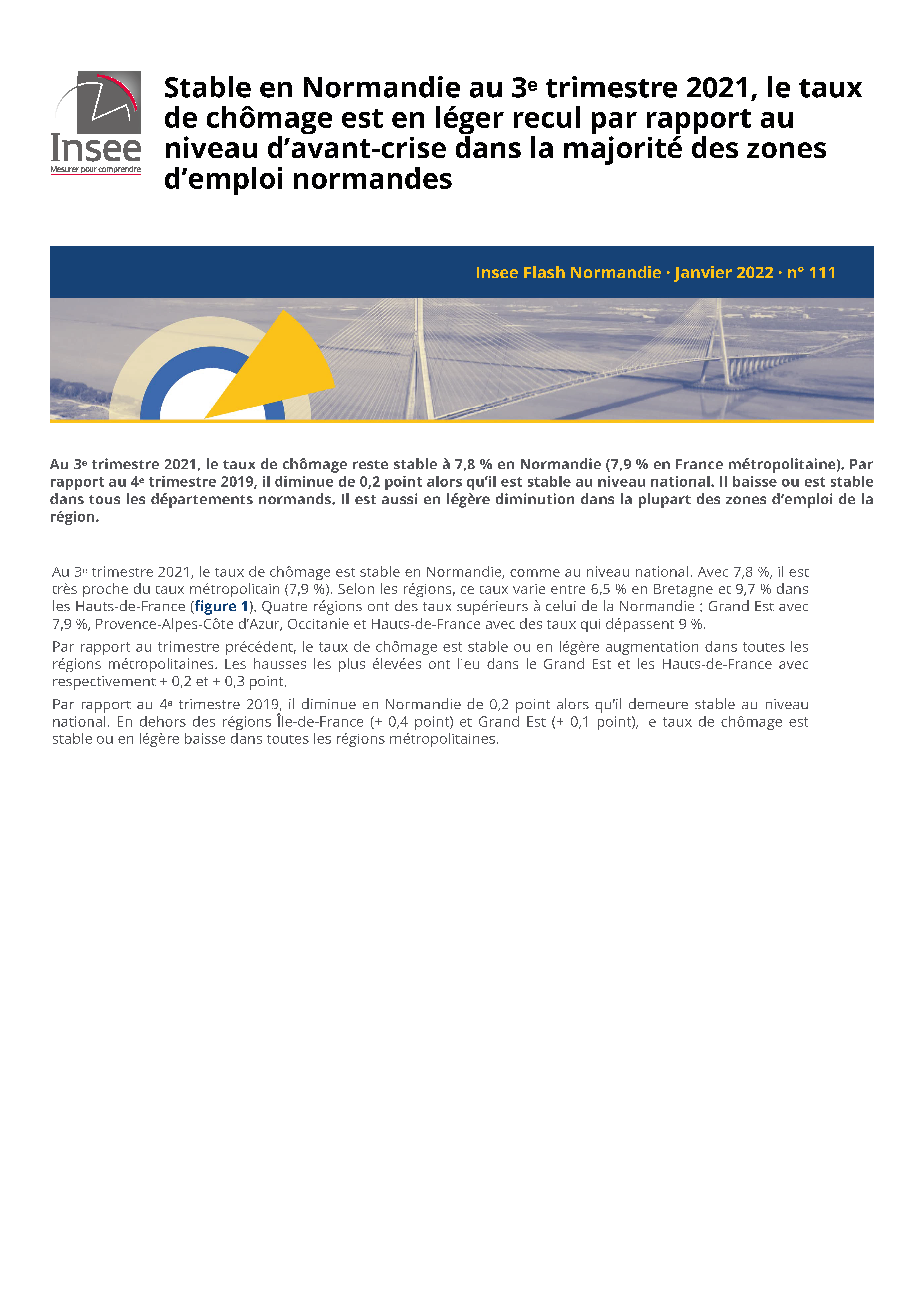 Insee Flash Normandie 111 Page 1