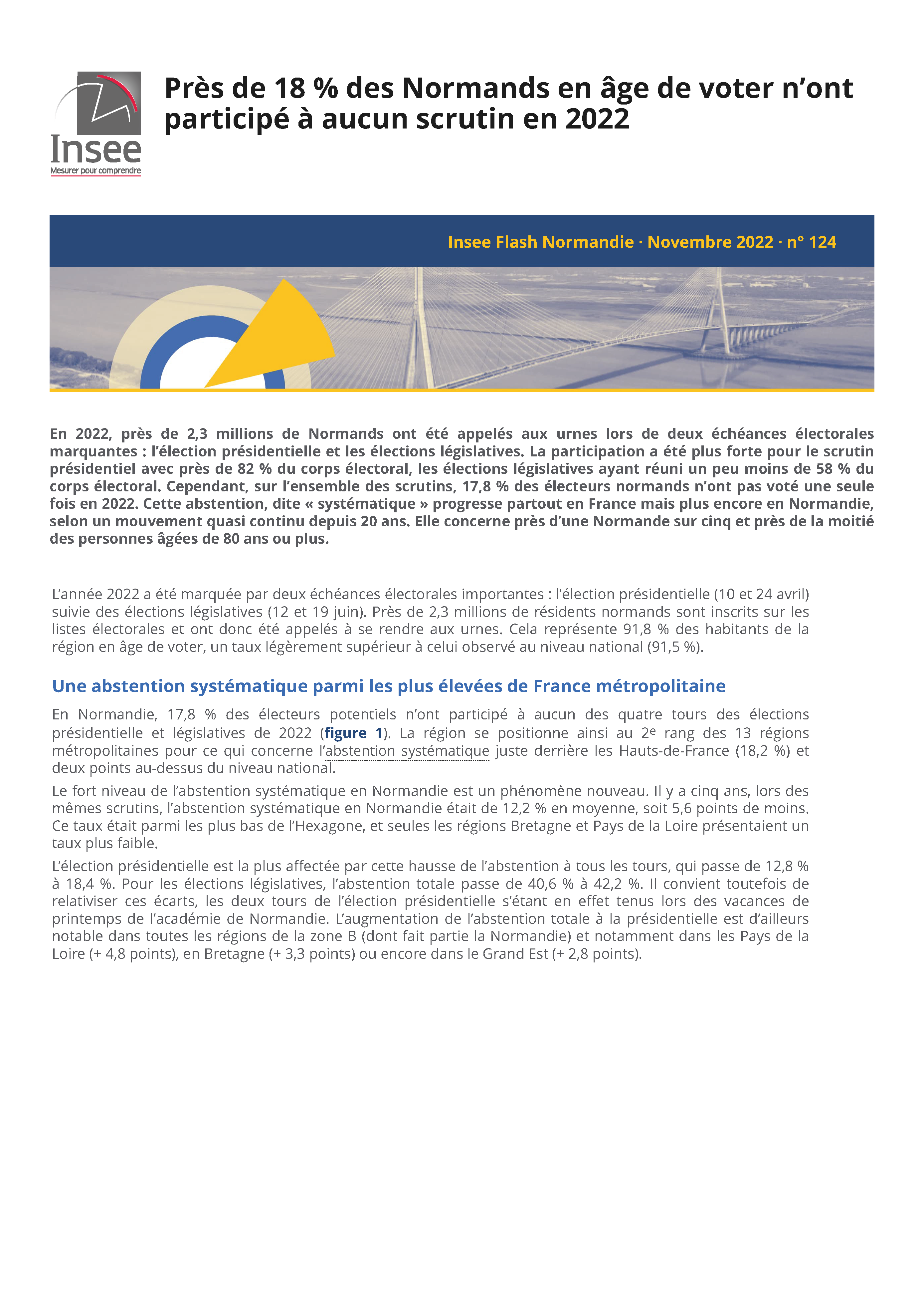 Insee Flash Normandie 124 Page 1