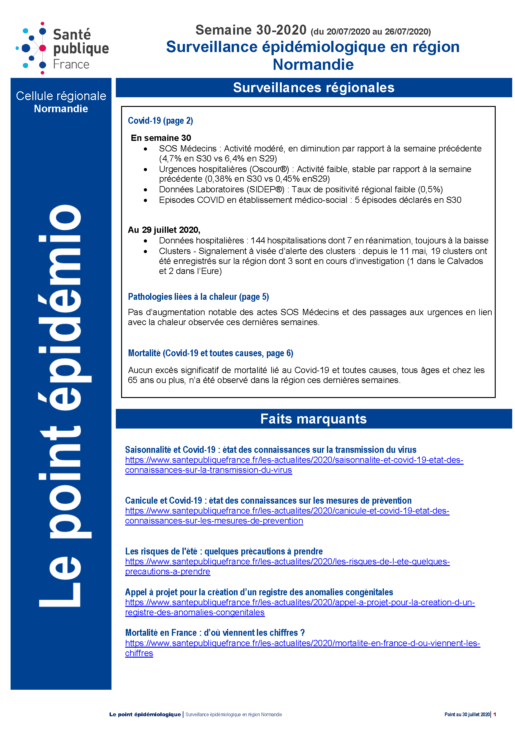 Normandie COVID19 PER 20200730 1 Page 1