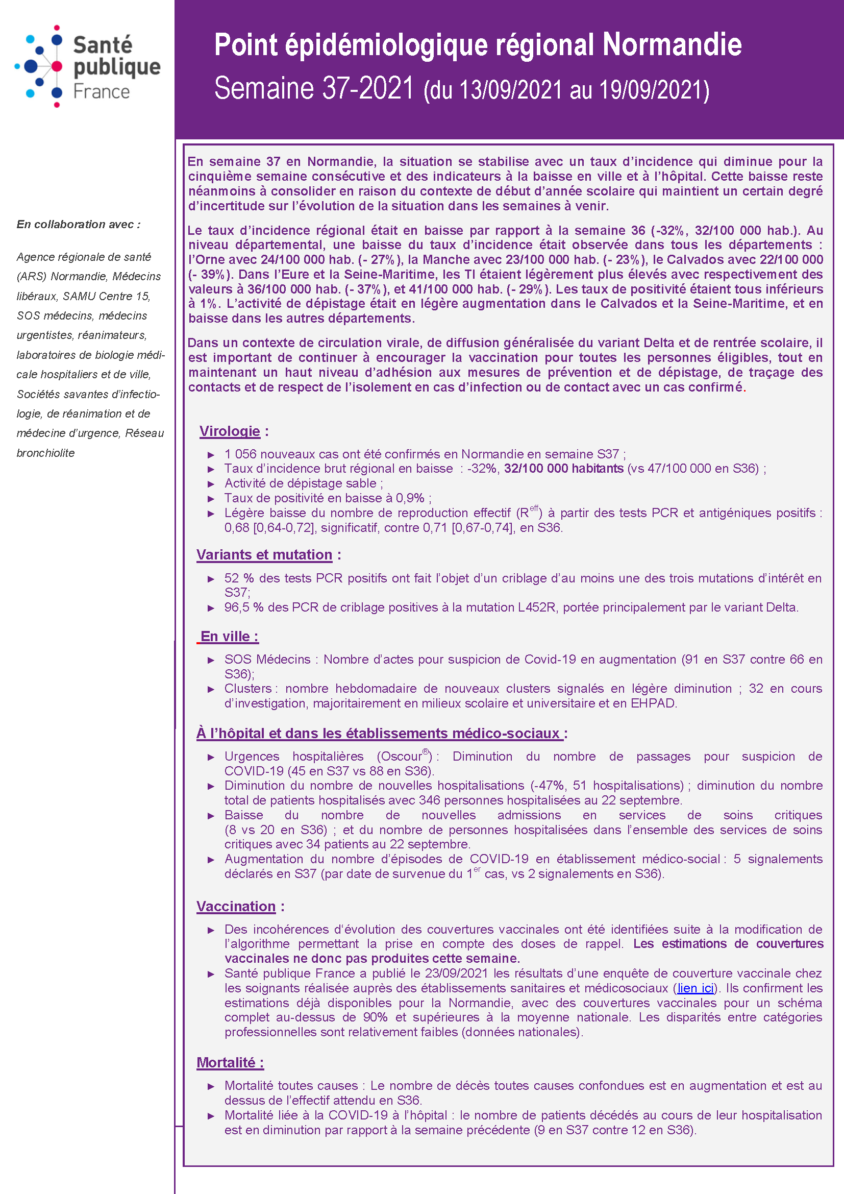Normandie PE COVID 19 20210923 Page 01