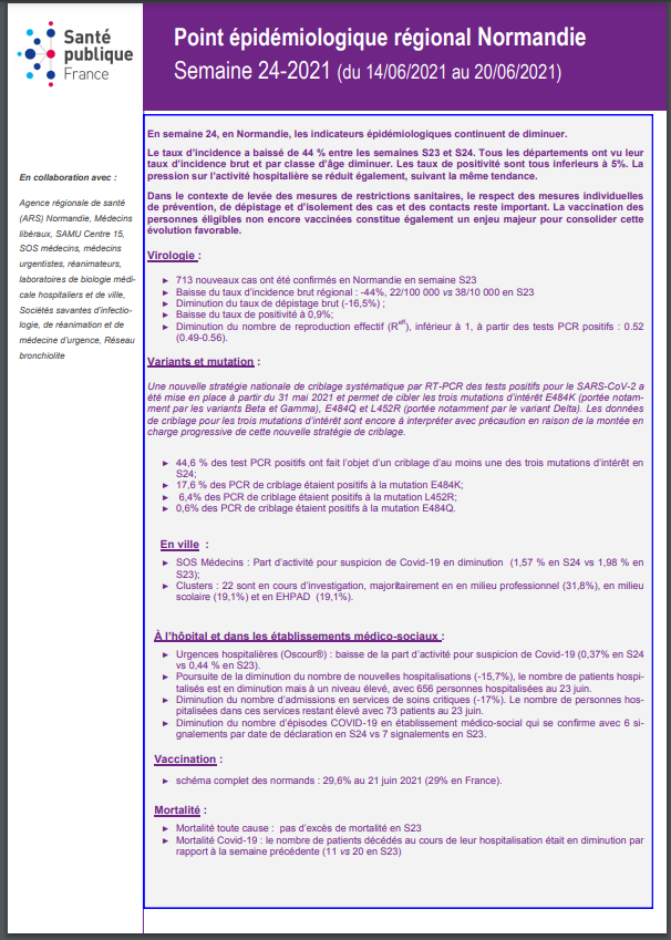 PointEpi SpF 25juin