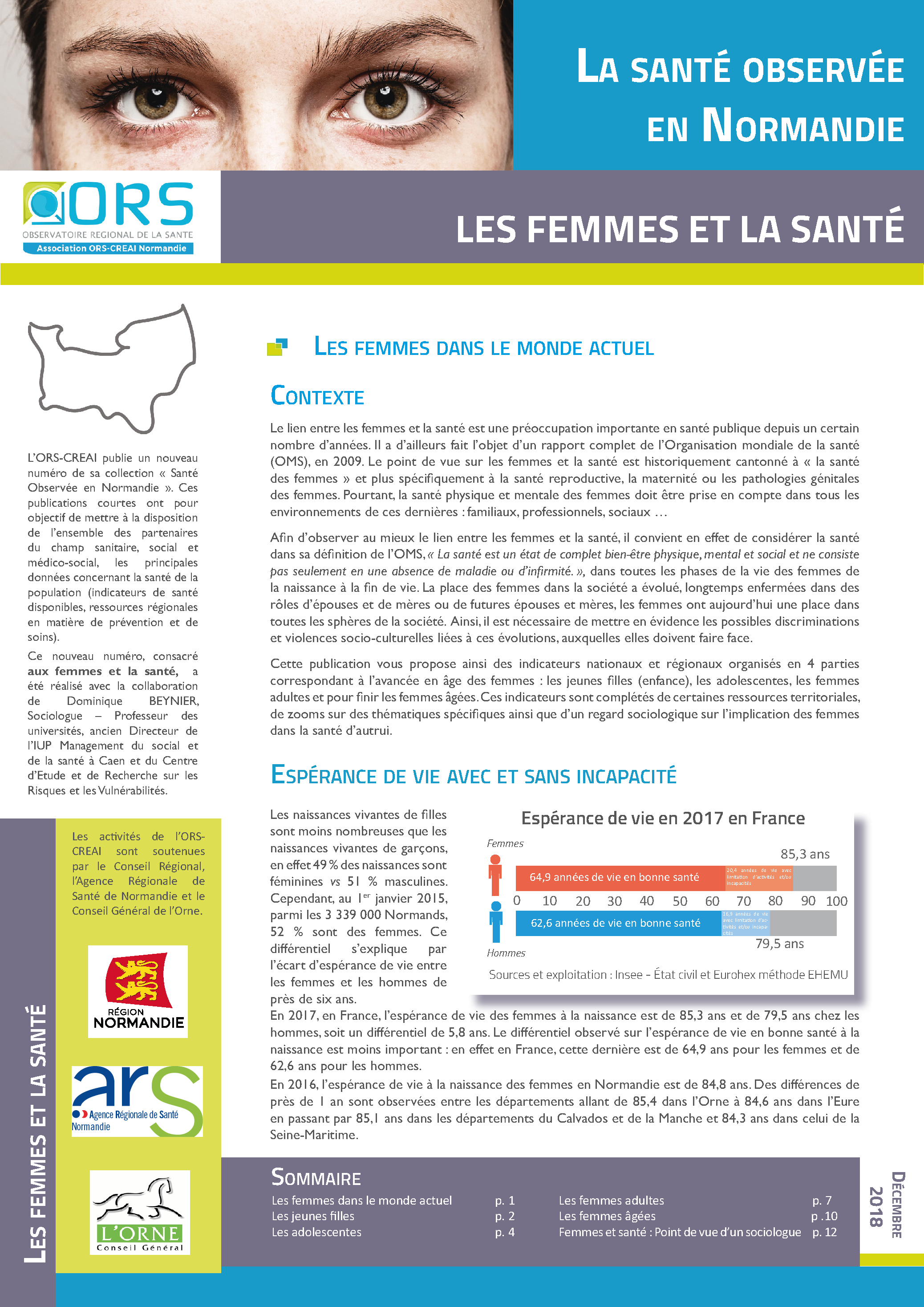 Sante obs femmes et sante ORSCREAI dcembre2018
